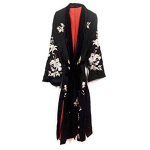Zara Contrasting embroidered kimono